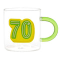 Hallmark : Glass 70th Birthday Mug, 17.5 oz. - Hallmark : Glass 70th Birthday Mug, 17.5 oz.