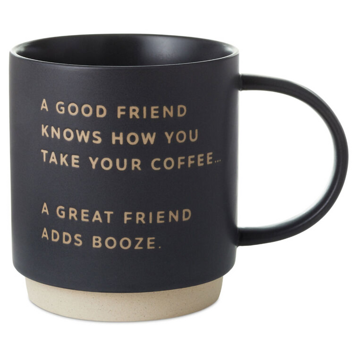 Hallmark : Good Friend Great Friend Funny Mug, 16 oz.