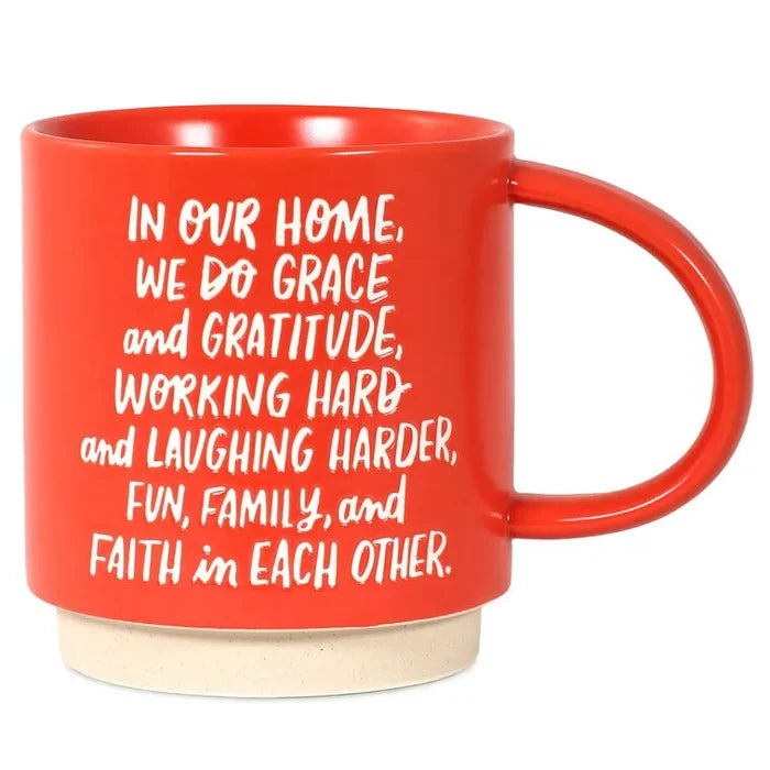 Hallmark : In Our Home Red Mug, 16 oz.