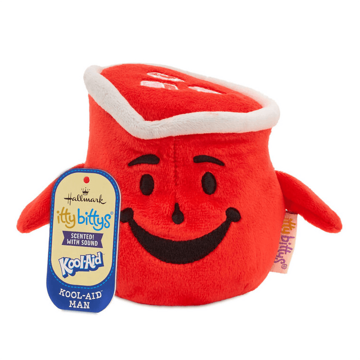 Hallmark : itty bittys® Kool - Aid™ Man Cherry - Scented Plush With Sound - Hallmark : itty bittys® Kool - Aid™ Man Cherry - Scented Plush With Sound