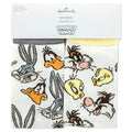 Pack of socks with Looney Tunes characters on a white background