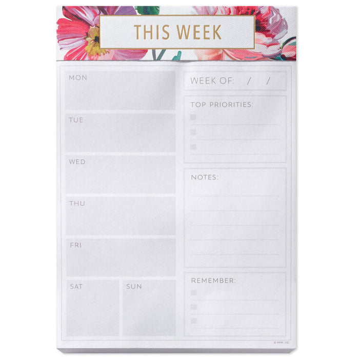 Hallmark : Lush Floral Prompted Note Pad - Shop in-store at Annie's Hallmark locations, or explore our full selection online.