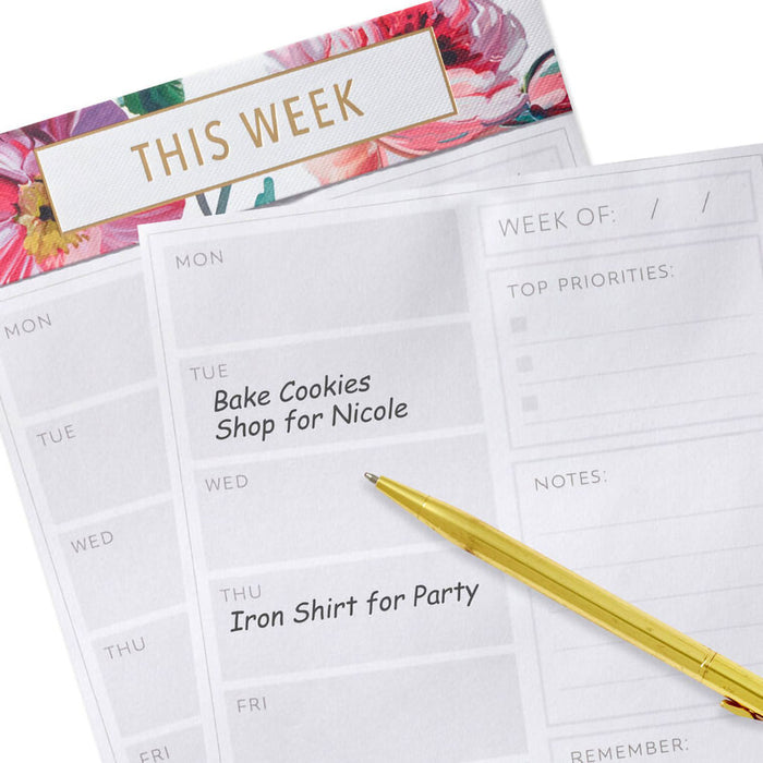 Hallmark : Lush Floral Prompted Note Pad - Shop in-store at Annie's Hallmark locations, or explore our full selection online.