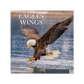 Hallmark On Eagles' Wings 2027 Inspirational 12-Month Wall Calendar with KJV Scripture, 12x12, featuring inspirational eagle imagery and Bible verses.