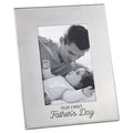 Our First Father's Day Silver Metal Picture Frame
