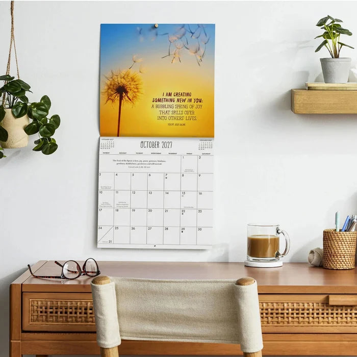 The Hallmark Sarah Young Jesus Calling 2027 12-Month Wall Calendar brings daily devotional wisdom to your wall.