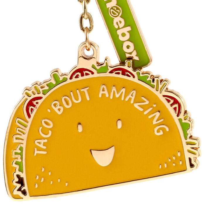 Hallmark : Taco 'Bout Amazing Taco Charm Keychain