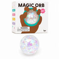 The Hape Magic Orb Clear Sensory Squeeze Toy delivers a mesmerizing sensory experience.