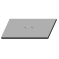Hoshizaki HS-5073 Flat Lift-Off Stainless Steel Cover