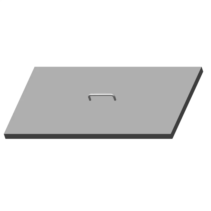 Hoshizaki HS-5073 Flat Lift-Off Stainless Steel Cover