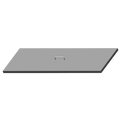 Hoshizaki HS-5074 Flat Lift-Off Stainless Steel Cover - 12 pan Sandwich Top opening