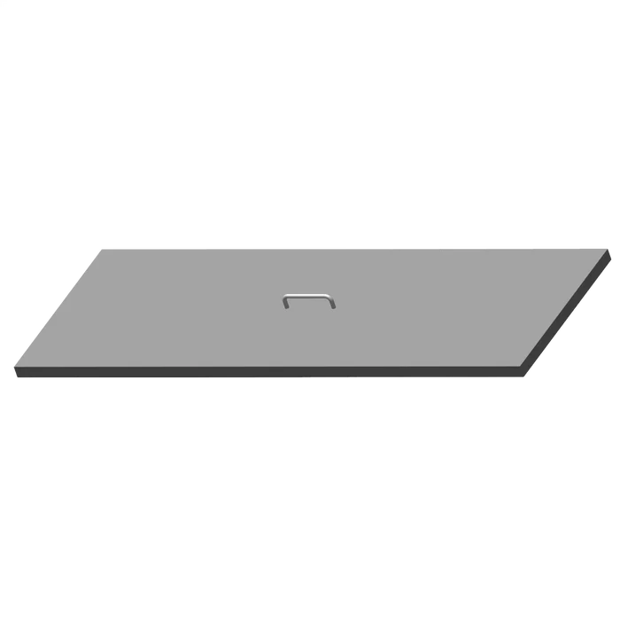 Hoshizaki HS-5074 Flat Lift-Off Stainless Steel Cover - 12 pan Sandwich Top opening