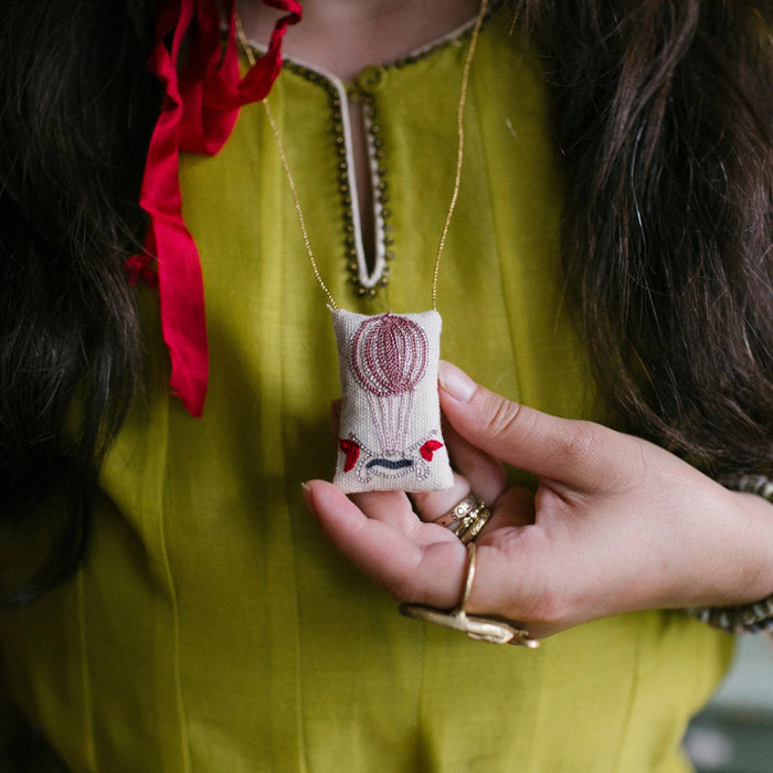 Hot Air Balloon Necklace
