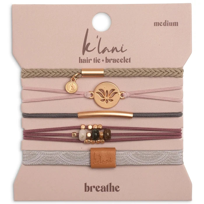 K Lani :Breathe - Hair Tie Bracelet