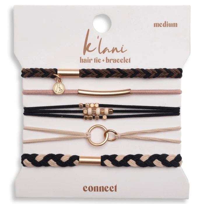 K Lani : Large Connect Hair Tie Bracelets