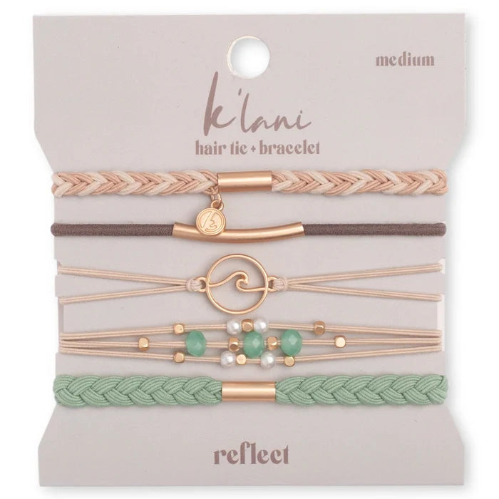 K Lani : Reflect Hair Tie Bracelet-Large