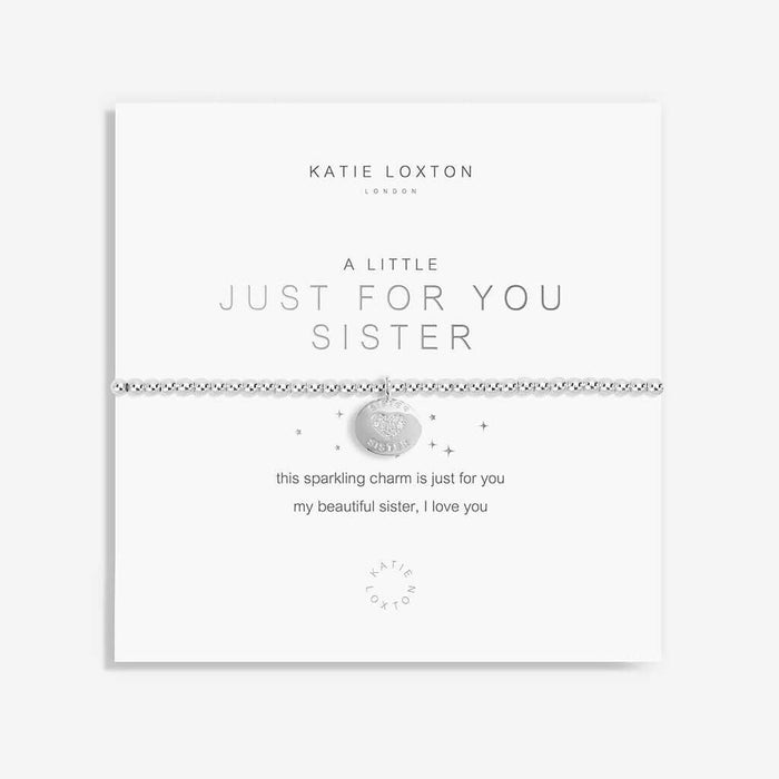 "Katie Loxton : A Little 'Just For You Sister' Bracelet -"