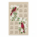 Calendar Towel, Dogwood & Cardinals - 2027