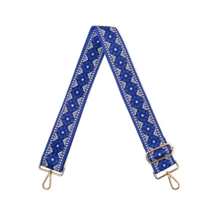 DM Merchandising Kedzie embroidered interchangeable bag straps for handbags and crossbody bags