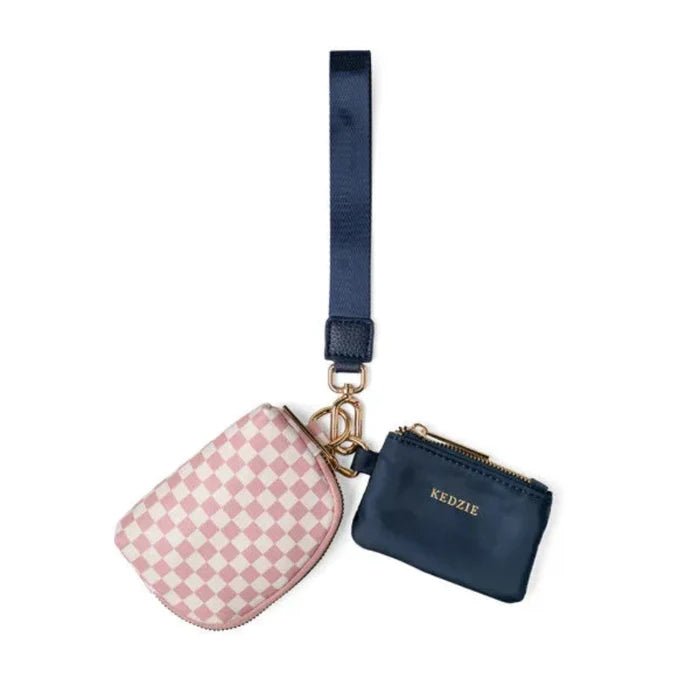DM Merchandising Kedzie Tandem Wristlet Set for organizing everyday essentials