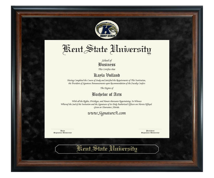 Kent State University Diploma Frame (SN)