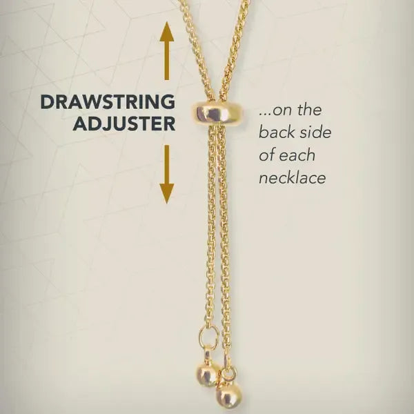 Layers : Gold Crystal Cluster Layers Necklace