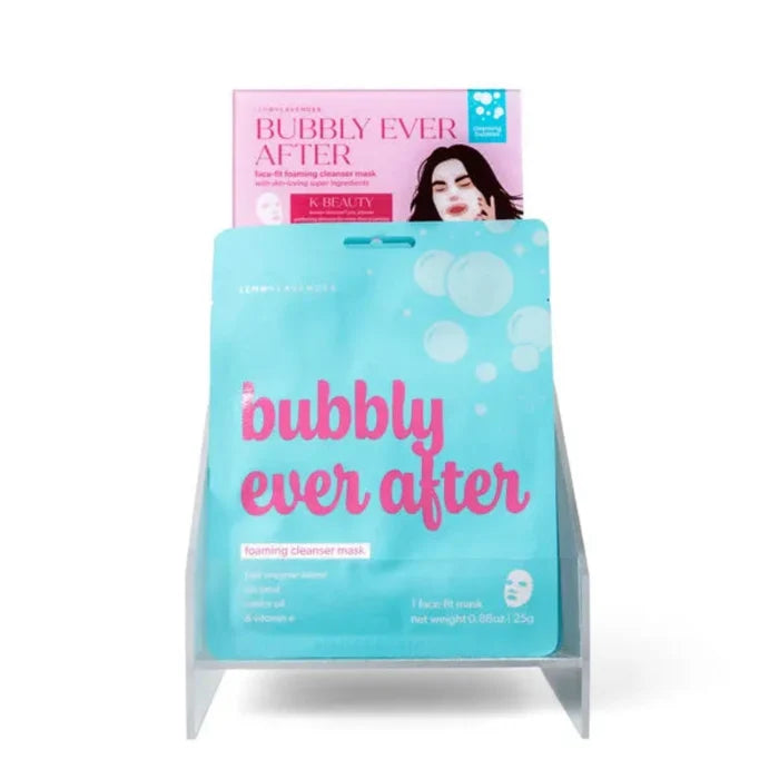 DM Merchandising Lemon Lavender Bubbly Ever After Cleansing Mask for a refreshing skincare routine