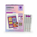 This Lifelines FlowArt Color-to-Reveal, Foodie Fun offers a fun and relaxing way to enjoy creative, screen-free time.