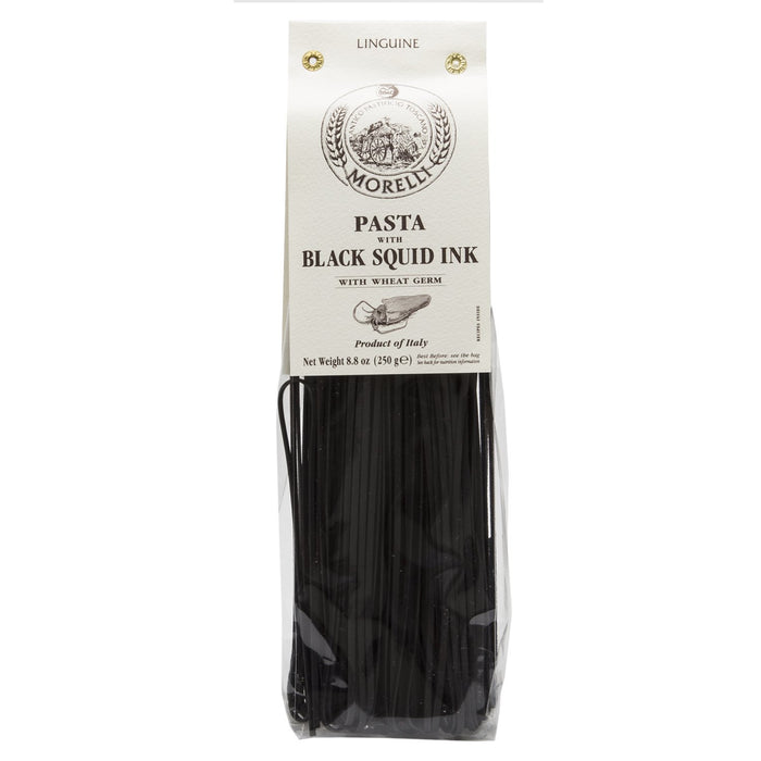 Linguine with Black Squid Ink by Morelli