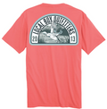 LOCAL BOY OUTFITTERS MALLARD ARCH SS TEE CORAL