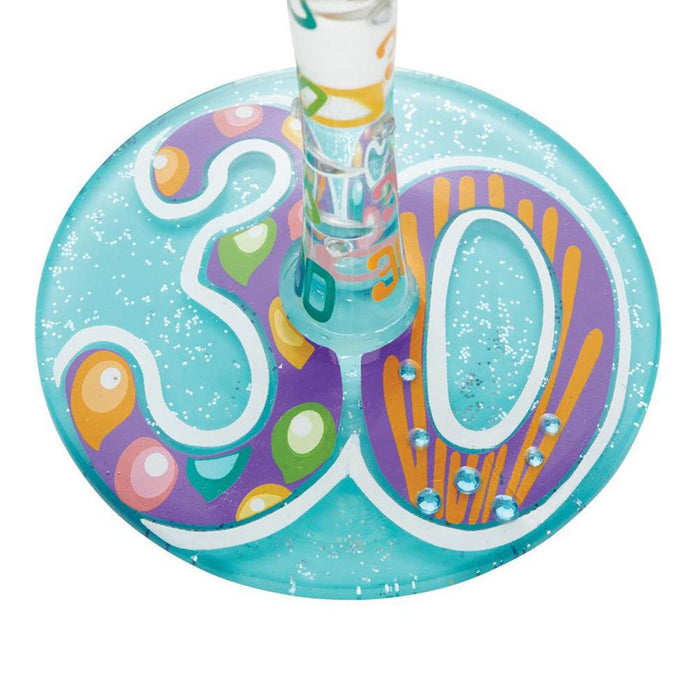 "Lolita : Wine Glass Happy 30th Birthday at Annie's Hallmark"
