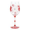 This Lolita Holiday Blossoms Wine Glass adds a cheerful seasonal touch to your table, while the classic wine glass shape makes it perfect for serving your favorite drinks.