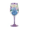 "Lolita : Wine Glass Best Grandma Ever -"