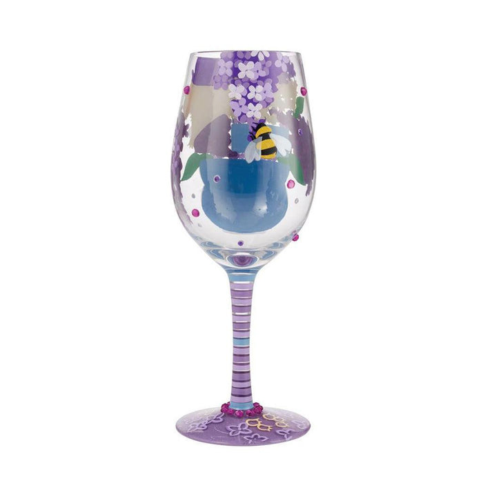 "Lolita : Wine Glass Best Grandma Ever -"