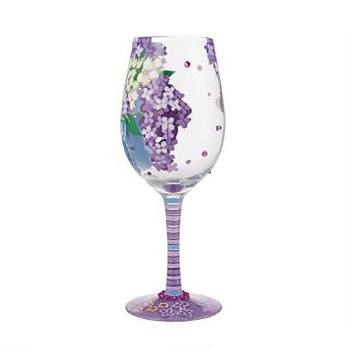 "Lolita : Wine Glass Best Grandma Ever -"