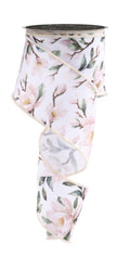 Magnolia Wired Ribbon - 2.5" x 10yds
