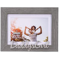 "Malden : 4 x 6 / 5 X 7 \"Daddy's Girl\" Expressions Picture Frame - Gray -"