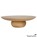 Maple Cake Stand Pedestal Stubby