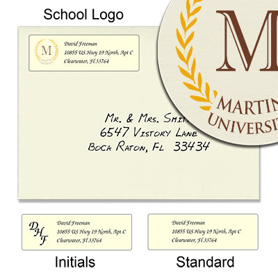 Martin University Return Address Labels