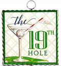 Mini 19th Hole Print Charm Attachment