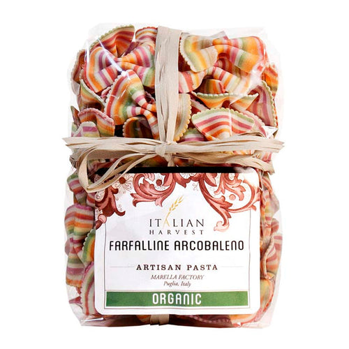 (MINIS) Farfalline Arcobaleno Little Rainbow Bowties by Marella: Organic