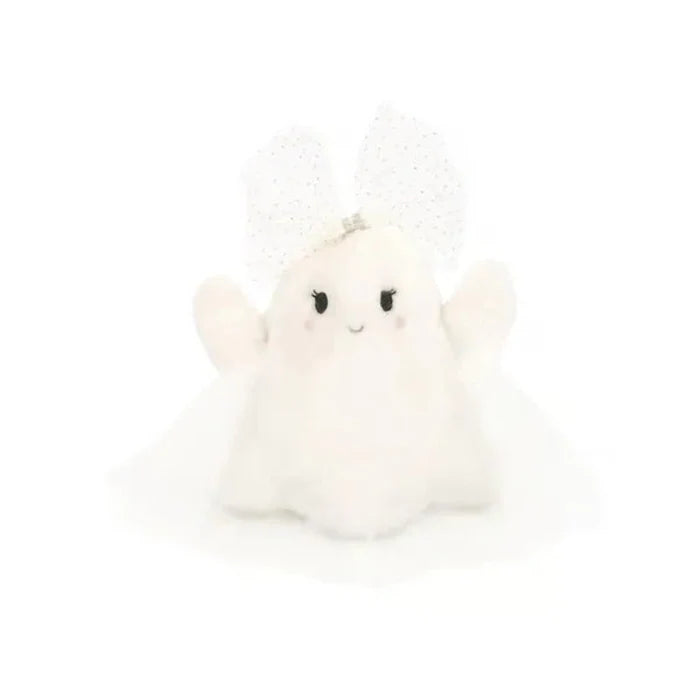 Mon Ami Fanciful Ghost Plush cute Halloween stuffed animal with whimsical design