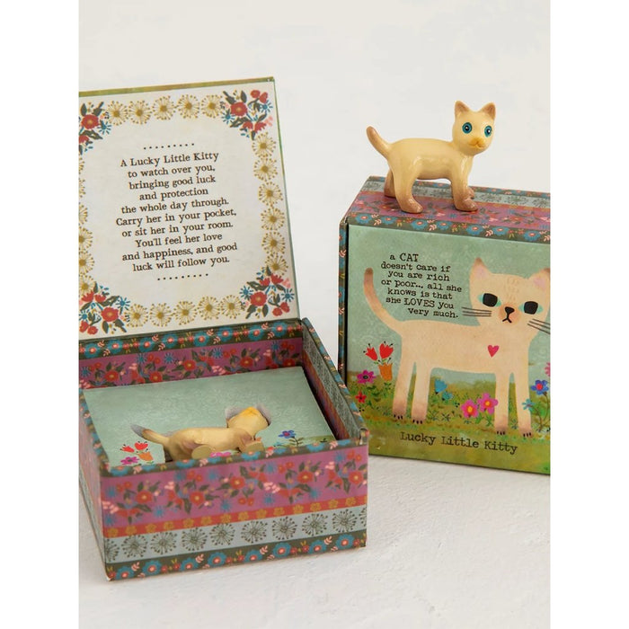 "Natural Life : Lucky Keepsake Charm - Kitty -"