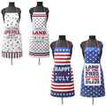 Nidico : Americana Patriotic Printed Cotton Aprons