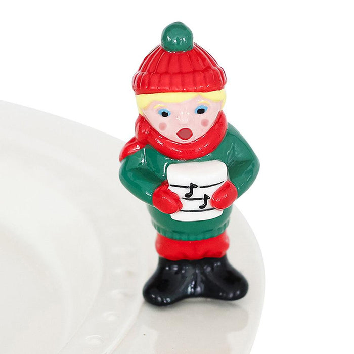 "Nora Fleming : Fa-La-La-La Caroler Mini -"