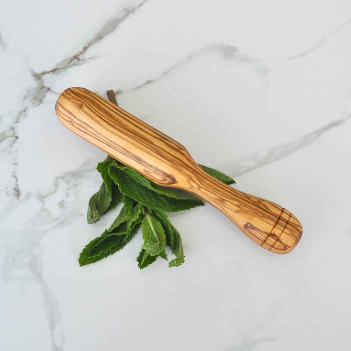 Olive Wood Muddler 9”