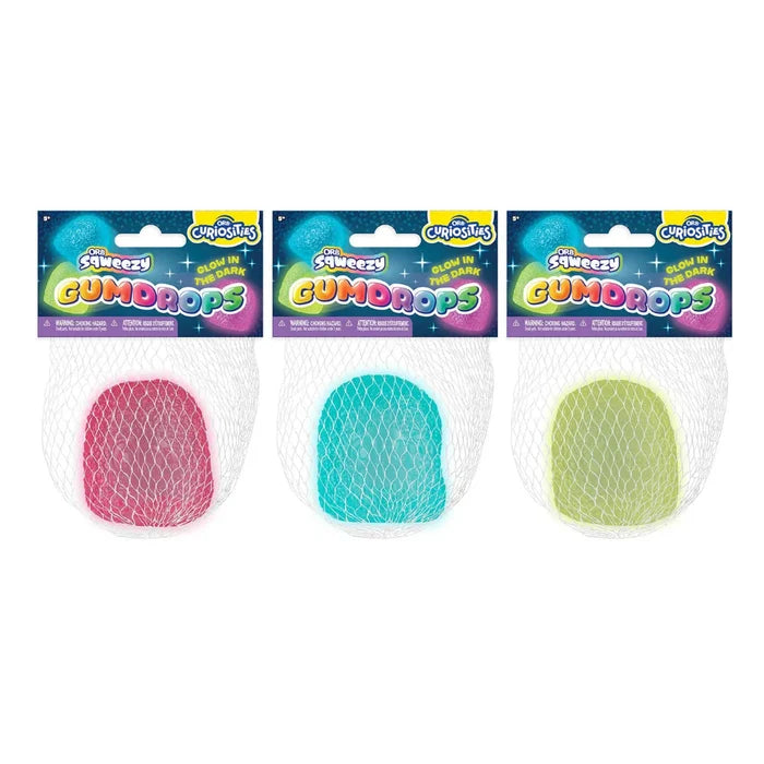 Orb Toys Glow in the Dark Gumdrops Sensory Squishy Toy