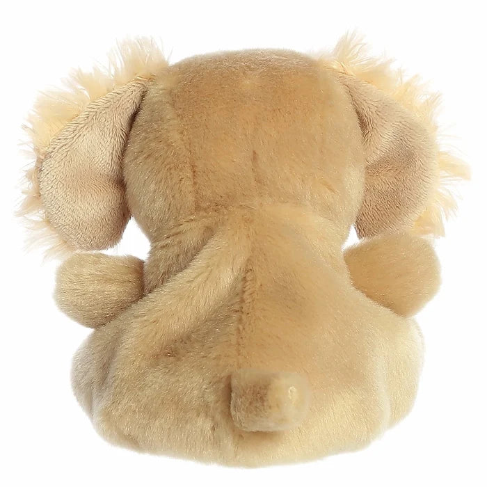 Palm Pals Jenny Mountain Goat plush back view showing rounded plush body