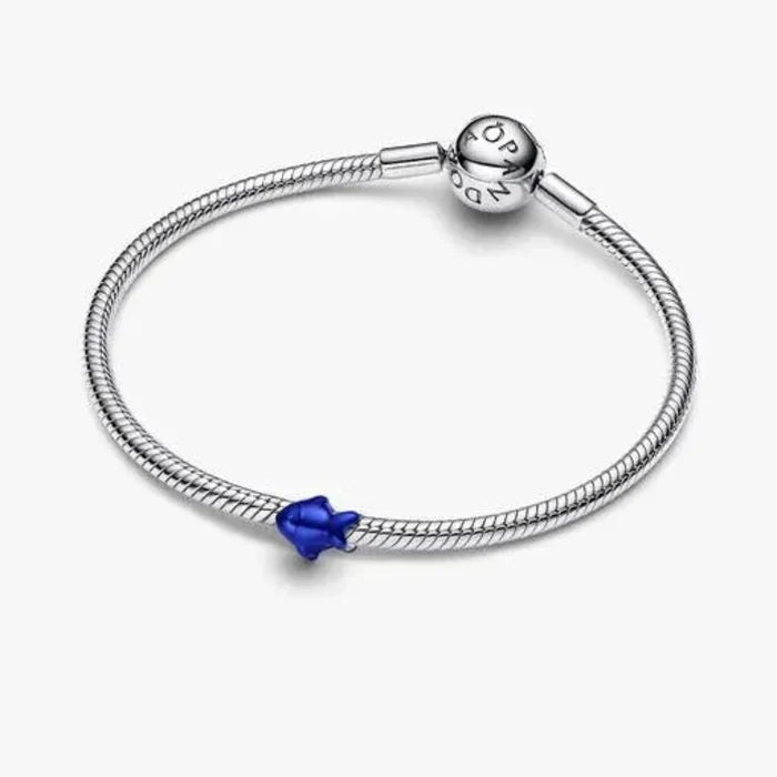 Blue Fish Mini Charm featuring a petite blue fish