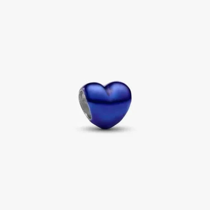 Blue Heart Mini Charm featuring a petite blue heart design